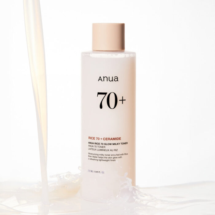 Anua Rice 70 Glow Milky Toner 250ml - Image 4