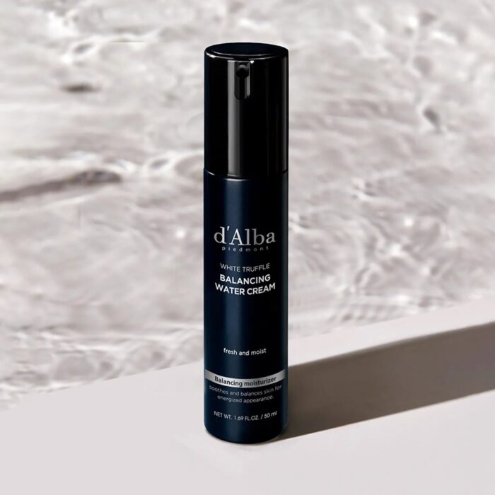 d'Alba White Truffle Balancing Water Cream For Men 50ml - Image 1