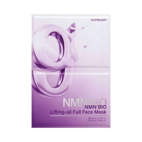 numbuzin No. 9 NMN Bio Lifting-sil Full Face Mask 4sheets