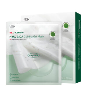 Dr.G Red Blemish Hyal Cica Cooling Gel Mask Sheet 21g*10ea