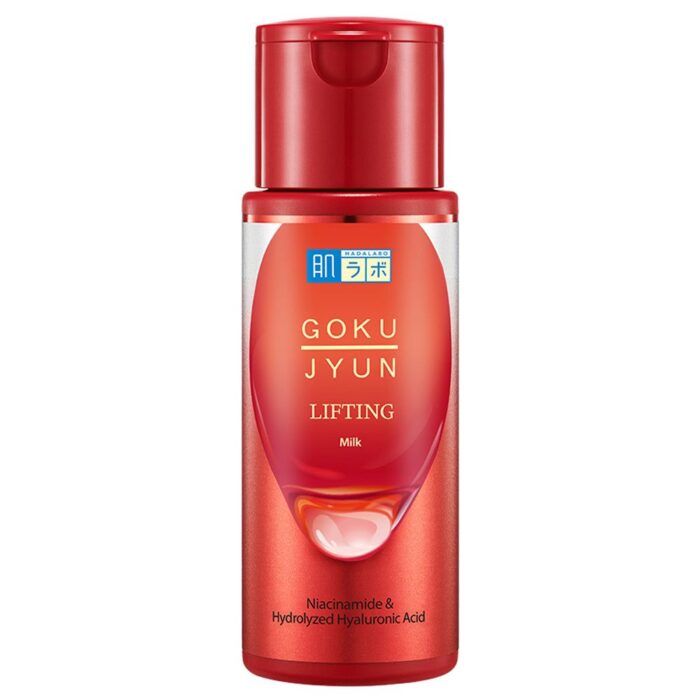 HADALABO GOKUJYUN Lifting Milk 140ml - Image 1