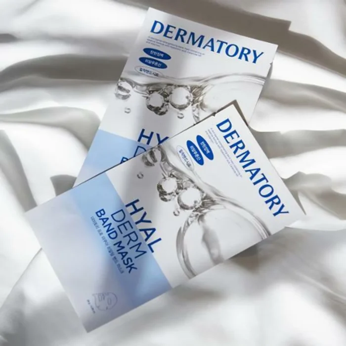 DERMATORY Aqua Hyalderm Band Mask 5sheets*28g - Image 1