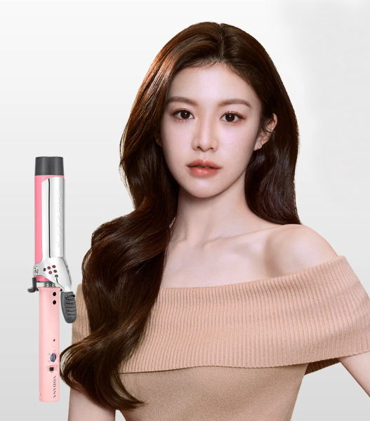 VODANA Glamwave Curling Iron FV 36mm Pink