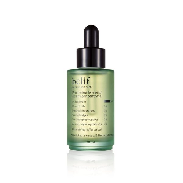 belif Peat Miracle Revital Serum Concentrate 30ml - EmpressKorea