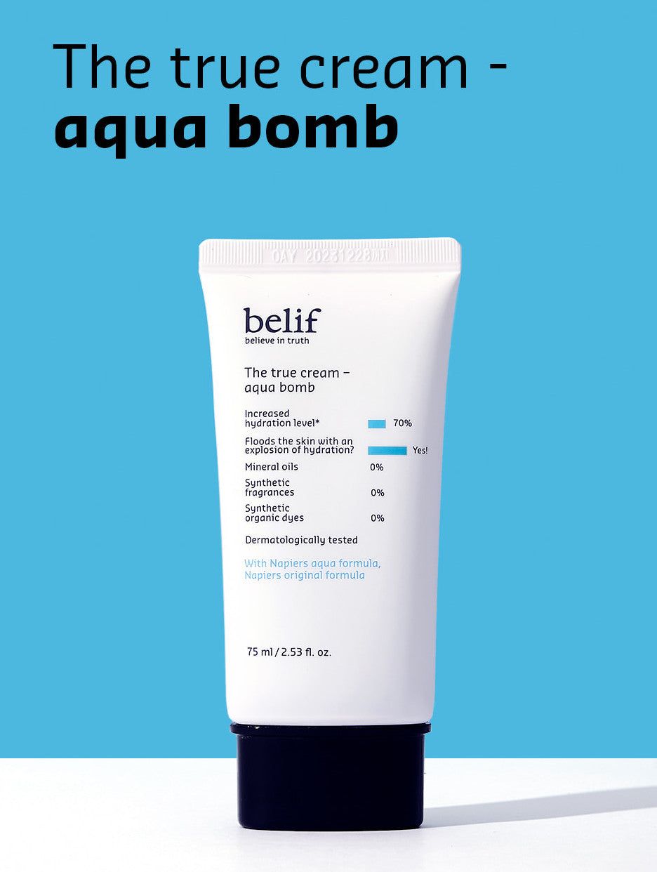 belif The True Cream Aqua Bomb 75mL - EmpressKorea