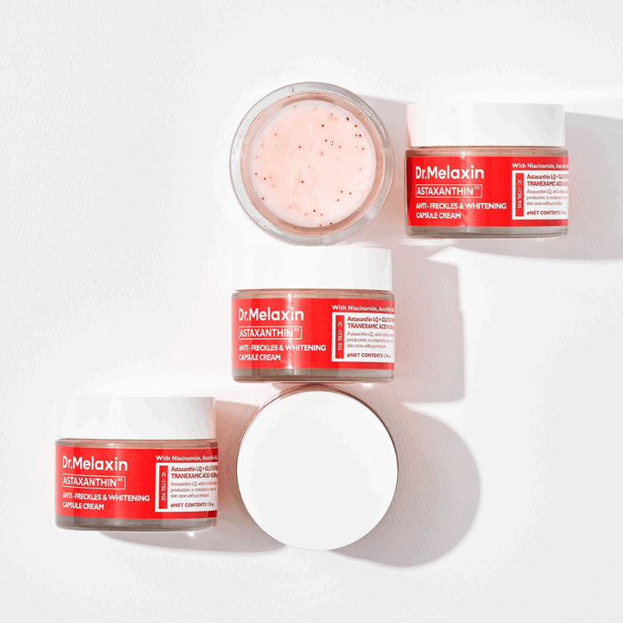 Dr.Melaxin ASTAXANTHIN ANTI-FRECKLES & WHITENING CAPSULE CREAM 50ml - Image 2