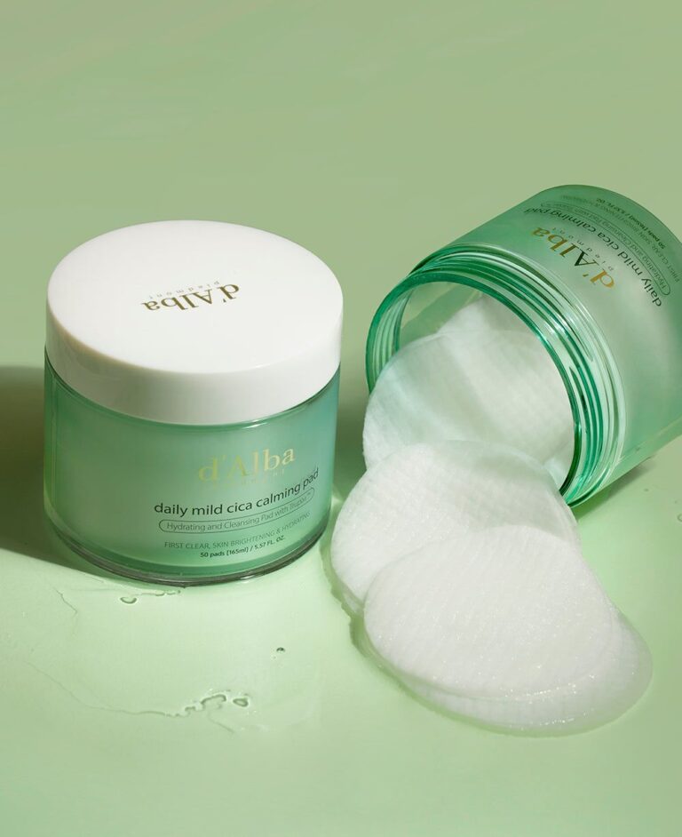 d'Alba Daily Cica Calming Pads 50pads 165ml - EmpressKorea