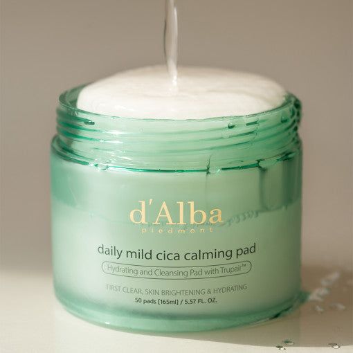d'Alba Daily Cica Calming Pads 50pads 165ml - EmpressKorea