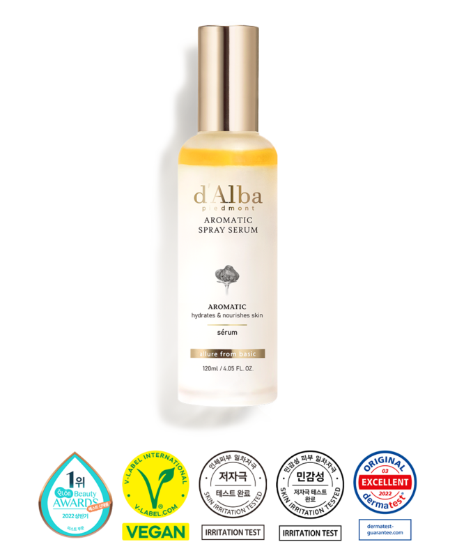 d'Alba White Truffle First Aromatic Spray Serum 120ml - EmpressKorea