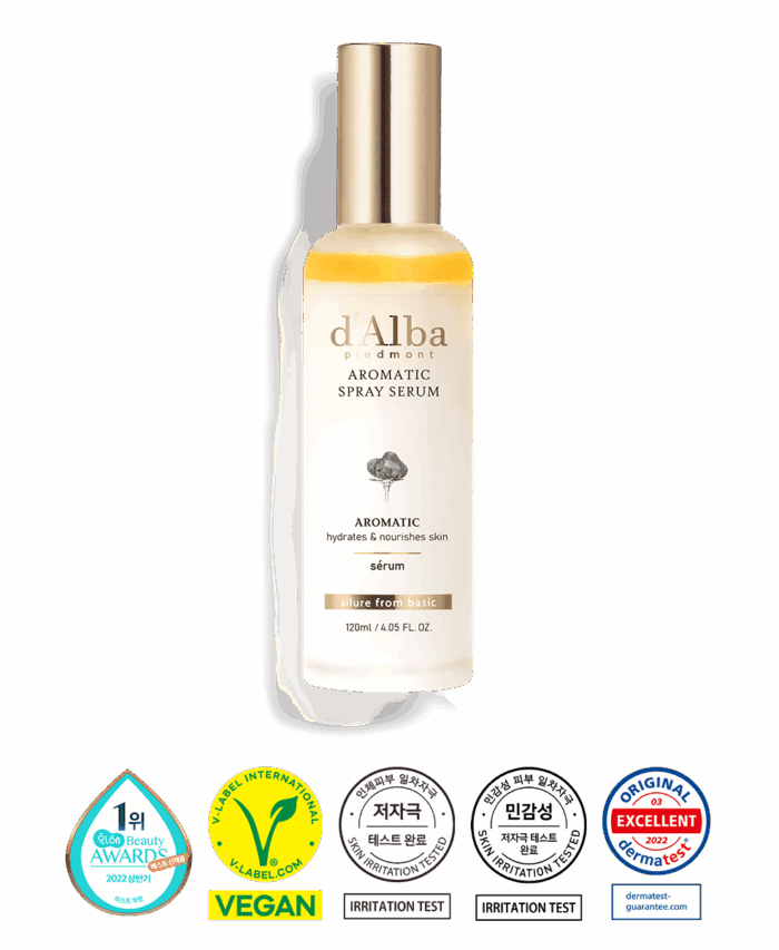 d'Alba White Truffle First Aromatic Spray Serum 120ml - EmpressKorea