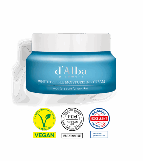 d'Alba White Truffle Moisturizing Cream 50g - EmpressKorea
