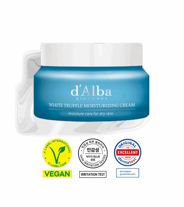 d'Alba White Truffle Moisturizing Cream 50g - EmpressKorea