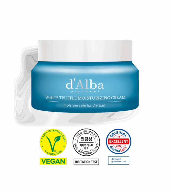 d'Alba White Truffle Moisturizing Cream 50g - EmpressKorea
