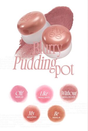 fwee Lip & Cheek Blurry Pudding Pot 5g #Just me Moment - EmpressKorea