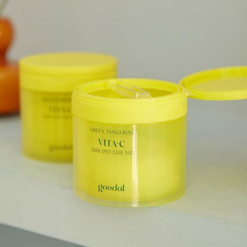 goodal Green Tangerine Vita-C Dark Spot Care Pad 70pcs - EmpressKorea