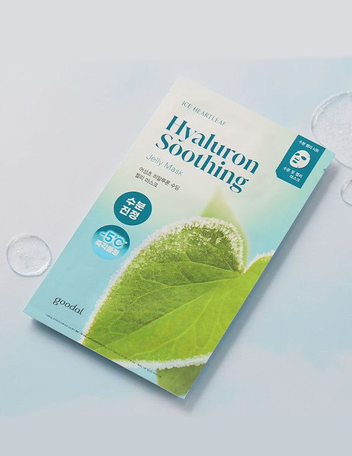 goodal Heartleaf Hyaluronic Soothing Jelly Mask 30ml*5pack - EmpressKorea