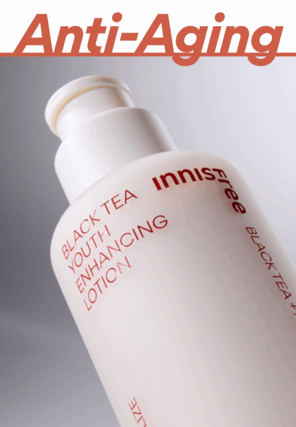 innisfree Black Tea Youth Enhancing Lotion 170mL - EmpressKorea