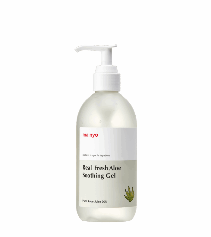 ma:nyo Factory Real Fresh Aloe Soothing Gel 300ml - EmpressKorea