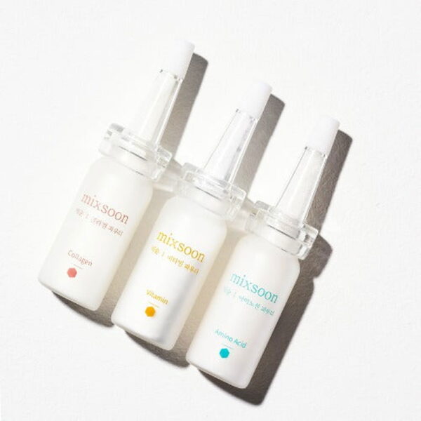 mixsoon 3 Types of Powder (Amino Acid Powder+Collagen Powder+Vitamin Powder) - EmpressKorea