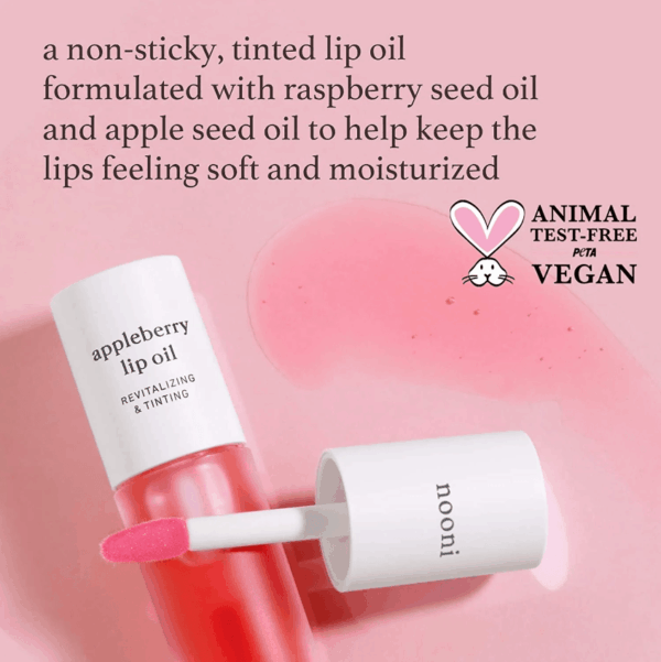 nooni Appleberry Lip Oil Appleberry 3.7ml - EmpressKorea
