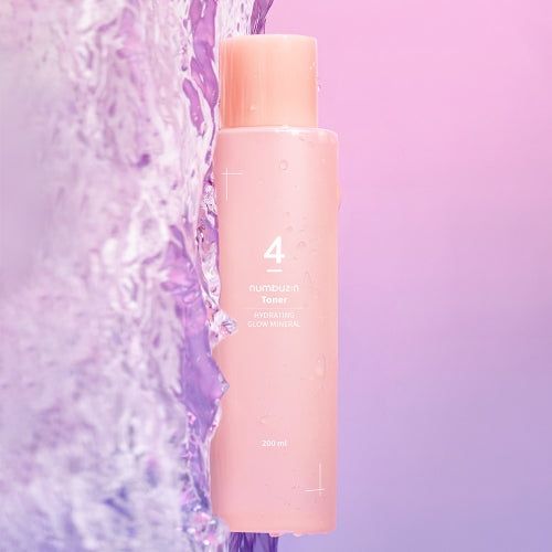 numbuzin No. 4 Hydrating Glow Mineral Toner 200ml - EmpressKorea