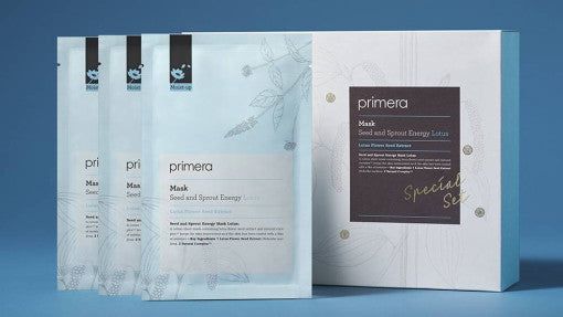 primera Seed and Sprout Energy Mask Lotus 20ml*5pcs - EmpressKorea