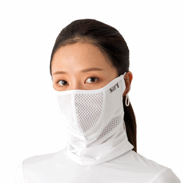 sui golf Premium H Type Sports Mask UV Protection Face Sunshade Golf, Climbing, Jogging, Biking - EmpressKorea