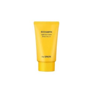 the SAEM Eco Earth Light Sun Cream SPF 50+ PA++++ 50g*2ea - EmpressKorea