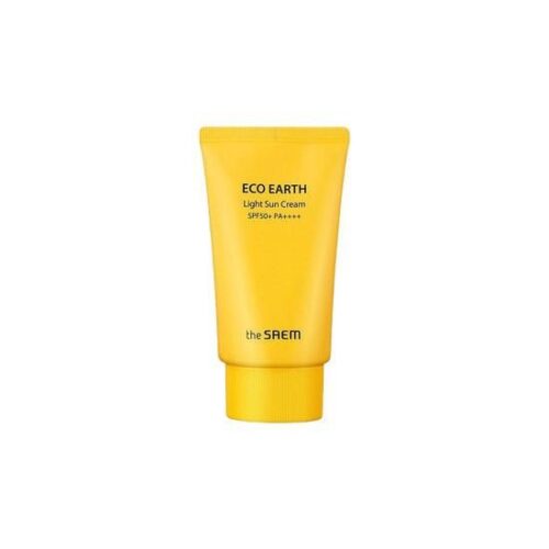 the SAEM Eco Earth Light Sun Cream SPF 50+ PA++++ 50g*2ea - EmpressKorea
