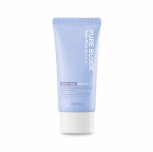 A'PIEU Pure Block Natural Waterproof Sun Cream SPF 50+ PA+++ 50ml
