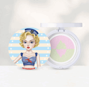 Iron Wall Woman Sun Cushion Season 3 Iron Wall Centella Glacier Family Sun Cushion - Marine Girl