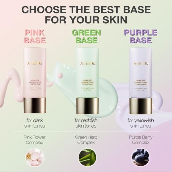 AGE20's Signature Essence Cover Tone-Up Base 40ml