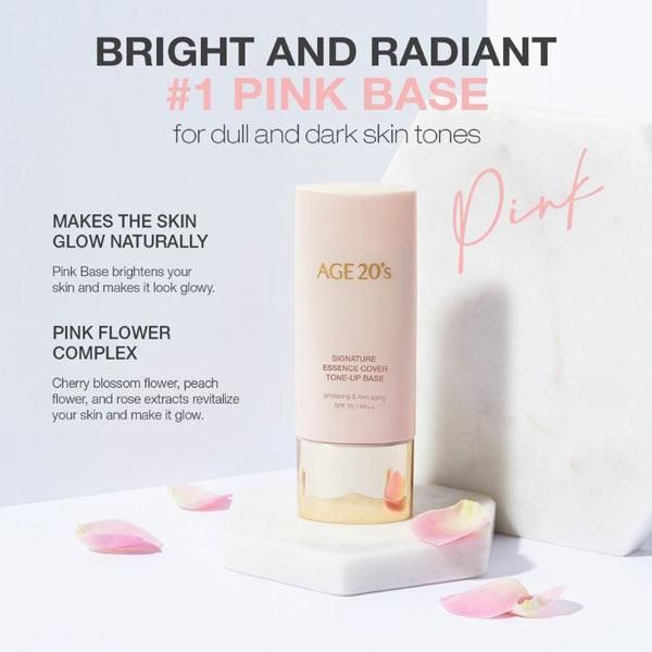 AGE20's Signature Essence Cover Tone-Up Base 40ml
