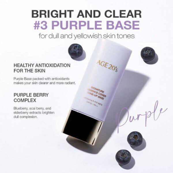 AGE20's Signature Essence Cover Tone-Up Base 40ml
