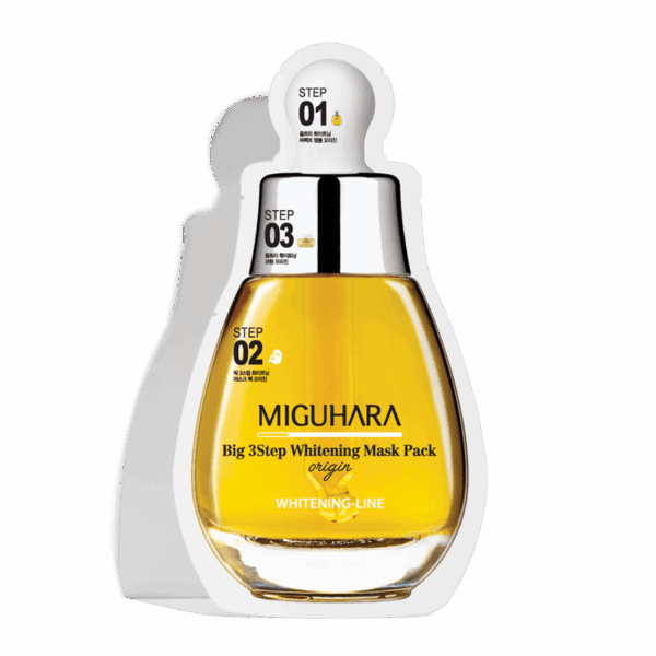 MIGUHARA Big 3 Step Whitening Mask Pack Origin 10pcs*28.7ml