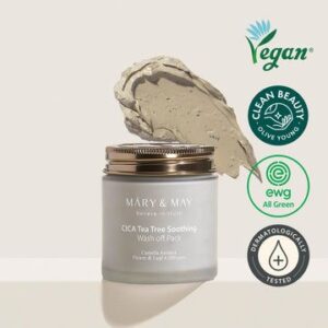 Mary&May Cica Tea Tree Soothing Wash Off Mask 125g