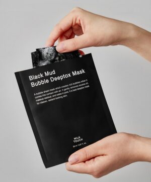 Milk Touch Black Mud Bubble Deeptox Mask 5sheet*20ml