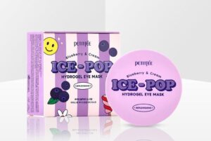 PETITFÉE Blueberry & Cream Ice-Pop Hydrogel Eye Mask 84g(60pcs)
