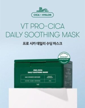 VT Cosmetics PRO CICA DAILY SOOTHING MASK 30PCS