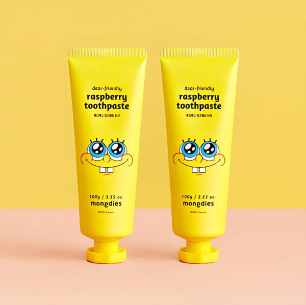 mongdies SpongeBob Raspberry Scent Baby Toothpaste 100g*2ea [Toothpaste for baby who can't spit] - Baby & Kids Care - SKU: 8312320458997-f44fca12