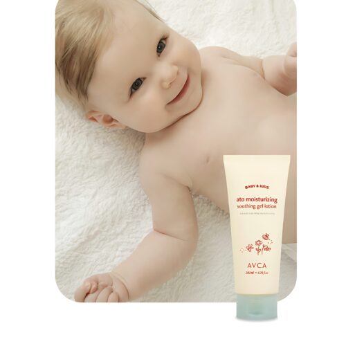 AVCA Baby Kids Ato Moisturizing Soothing Gel Lotion 200ml
