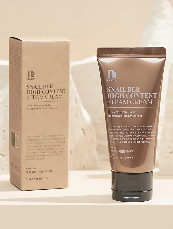BENTON Snail Bee High Content Steam Cream 50g - Image 1