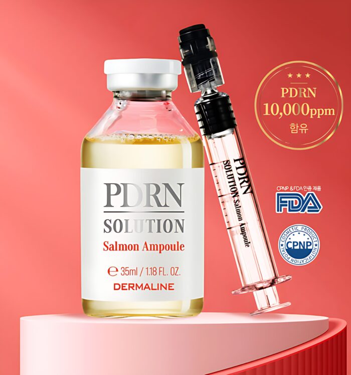 DERMALINE PDRN Solution Salmon Ampoule 35ml - Image 1
