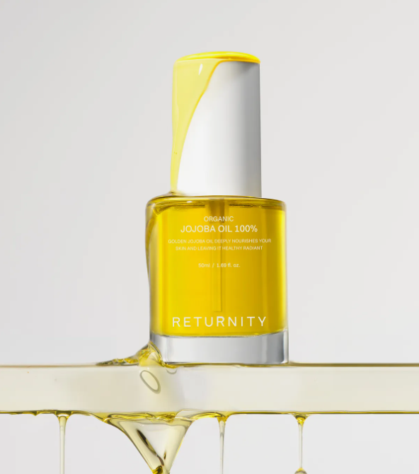 RETURNITY Organic Jojoba Oil 100% 50ml - Face Oil - SKU: EK306651-2525f255