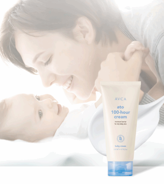 AVCA  Ato 100 Hour Cream Moisture Barrier for Dry Baby Skin 200ml - Men & kids - SKU: empress-json-avca-ato-100-03efc033