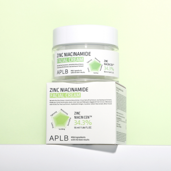 APLB Zinc Niacinamide Facial Cream 55ml - Moisturizer - SKU: 3851625566323-b192fbd1