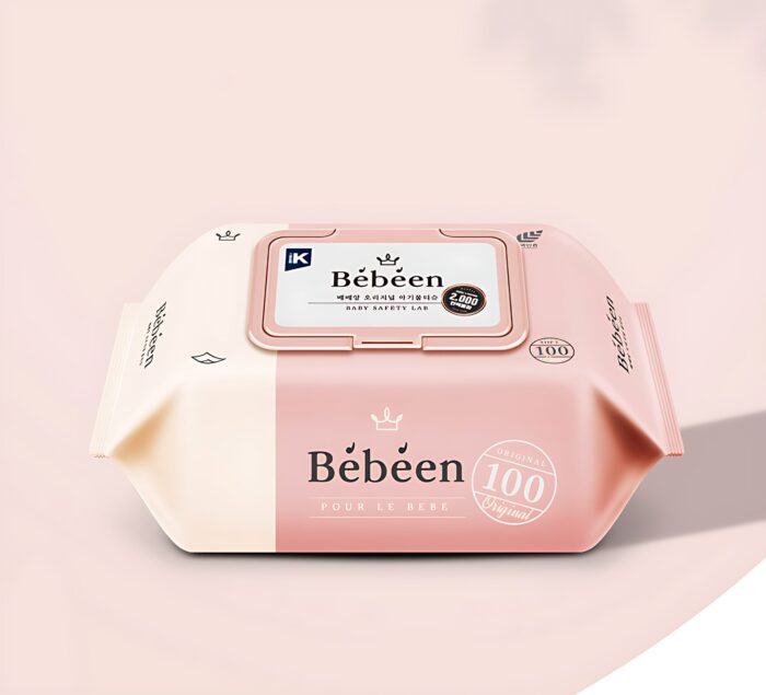 Bebeen Original Baby Wipes 100sheet 375g*10packs - Image 1