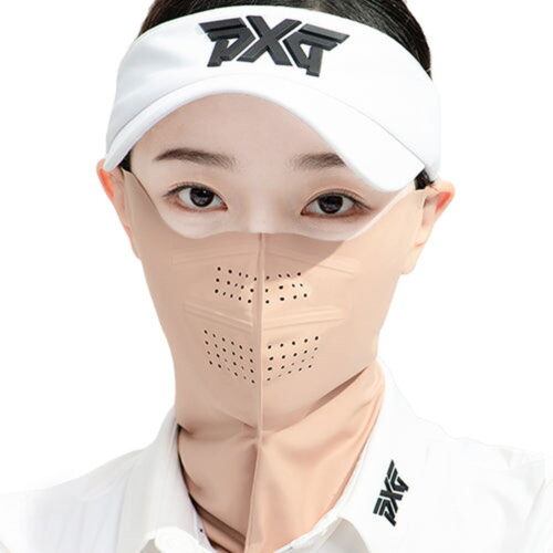 [Dermatology Development] Modelo Golf Mask UV Protection Women’s Bicycle Hiking Mask Long Neck