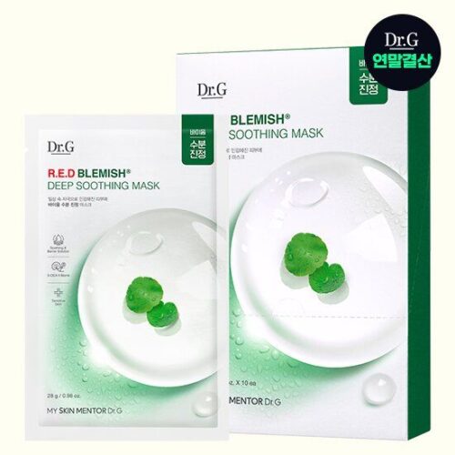Dr.G Red Blemish Deep Soothing Mask 28g x 10sheets