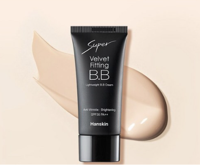 Hanskin Super Velvet Fitting BB Cream Natural Beige SPF35 PA++ 30ml - Image 2